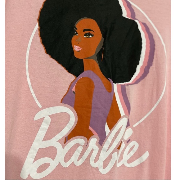 love tribe Barbie pink graphic t-shirt - Picture 2 of 4